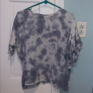 Tie Dye short sleeve shirt - size L, never worn!